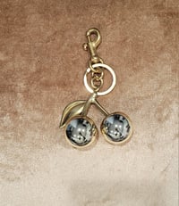 Image 1 of Double Cherry Bag Charm