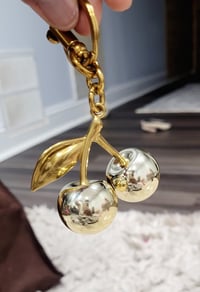 Image 3 of Double Cherry Bag Charm