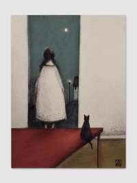 Image 1 of Illustration Art - The House Across The Street