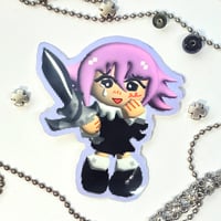 Image 1 of LOW-POLY CRONA GLOSSY STICKER