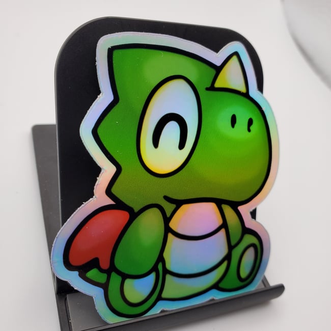 (Sticker) Holographic PC Engine Coryoon