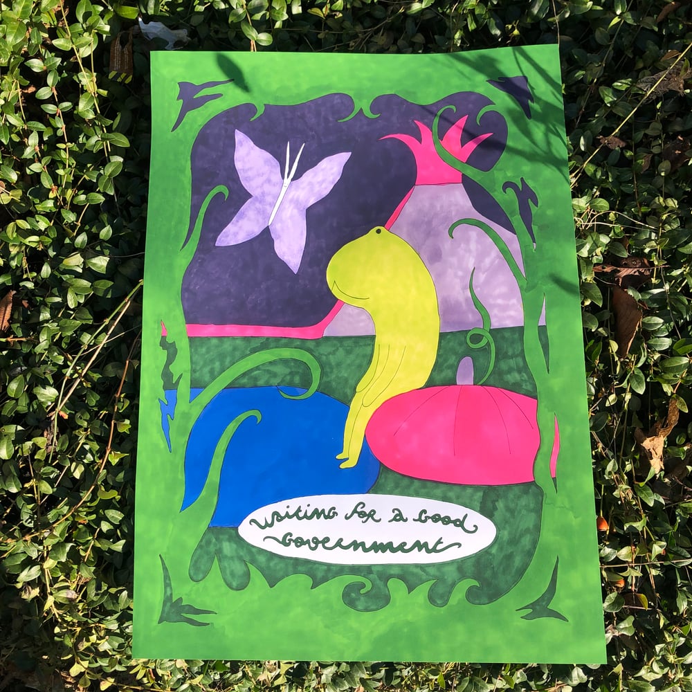 Image of Print A2 - Grenouille