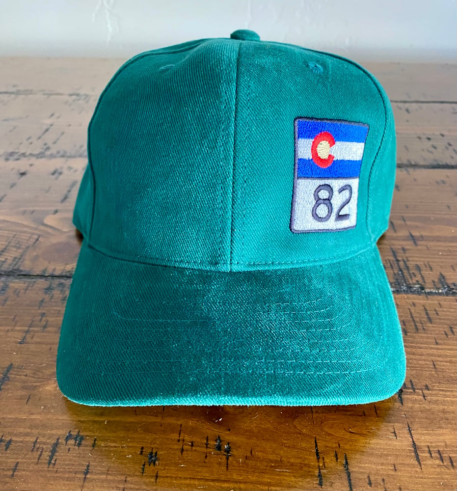 Image of Highway 82 Trucker Hat in Kelly Green