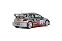 Image 2 of OttOmobile - 1/18 Peugeot 206 WRC Panizzi Tour De Corse 2002 - OT1085