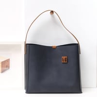 Image 1 of One-off 3-panel Tote in navy