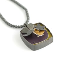 Image 4 of Little Framed Pendant - gold
