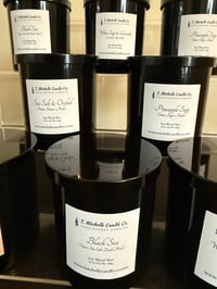 Black Lavish Candle Jar