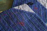 Image 3 of Pair of Fabric Pot Holders with Oven Mitt Pockets