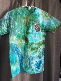 SMALL Blue/Green Tie Dye