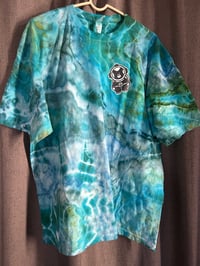 XXL Blue/Green Tie Dye