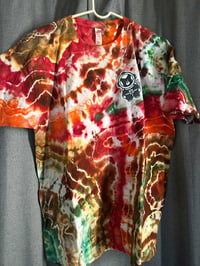 XL Red/Copper Tie Dye