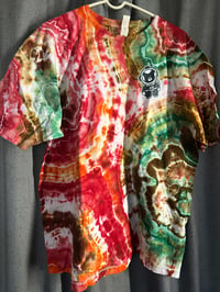 XXL Red/Orange/Green Tie Dye