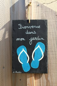 Image 1 of Ardoise à message-Tongs