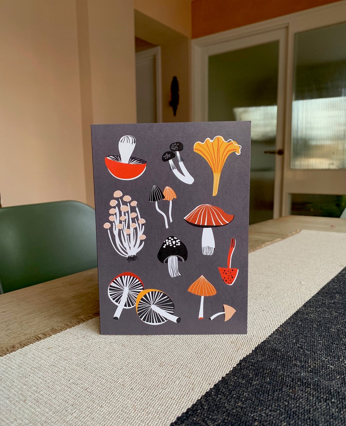 Mushroom/ Fungi Greetings Card