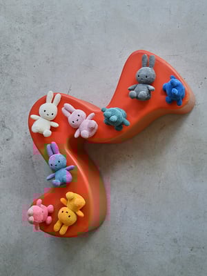 Image of Conejita Miffy de pana