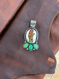 Image 3 of Emerald Valley Chief Pendant