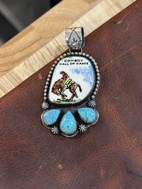 Image 1 of Kingman Cowboy Hall of Fame Pendant