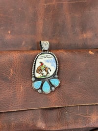 Image 3 of Kingman Cowboy Hall of Fame Pendant