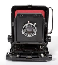 Image 2 of Toyo 45AR 4X5 Camera w/ 135mm + 90mm Schneider lenses + Holders + NEW BELLOWS #5827
