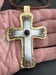 Image of Enamel Cross Pendant