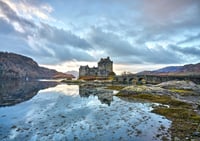 Eilean Donan Castle reflections exclusive print