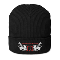 Organic ribbed beanie