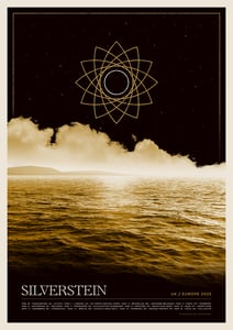 Image of Silverstein | UK / Europe 2025 Screenprint