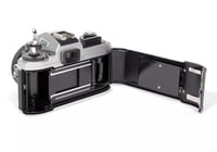 Image 5 of Nikon FG-20 35mm SLR Film Camera (chrome) with 28mm F2.8 wide angle lens #9224