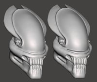 Image 2 of Predator Biomask - Xeno morph Serpent 