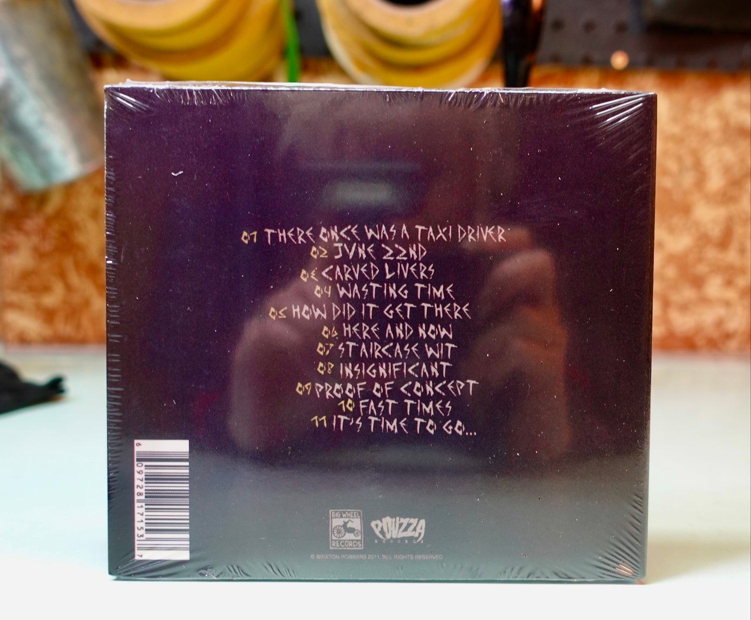 Image of Brixton Robbers " CARVED LIVERS" CD