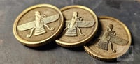 Image 2 of Persian Faravahar (Brass)