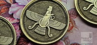 Image 1 of Persian Faravahar (Brass)