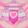 Magical Power of Sparkle Love skirt *pink* ♡L♡ 