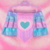 Magical Power of Sparkle Love skirt *multipastel* ♡XL♡ 