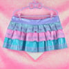Magical Power of Sparkle Love skirt *multipastel* ♡XL♡ 