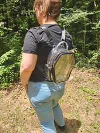 Image 4 of Clear Coffin Backpack