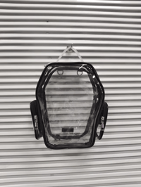 Image 1 of Clear Coffin Backpack