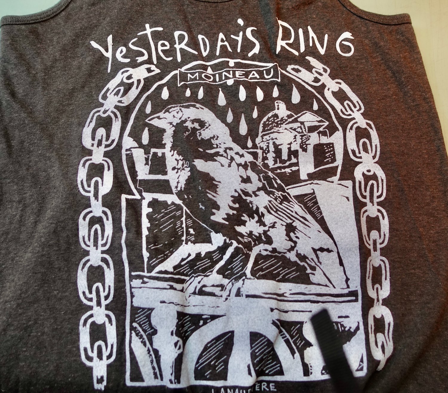 Image of Yesterday's Ring " MOINEAU " Camisole ( de type " femme" ) XL ( 1 LEFT! )