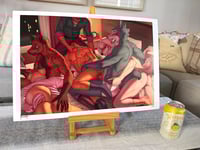 Image 4 of "Evening Entertainment 3" Signed Print