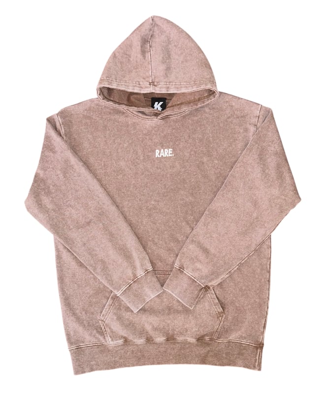 RARE. Hoodie-BROWN