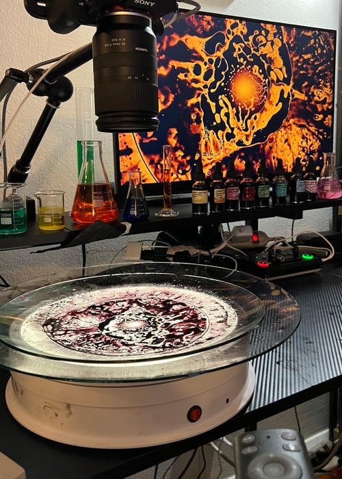 Image of BACK IN STOCK! - Super Color Dancer 12" RGB Turntable