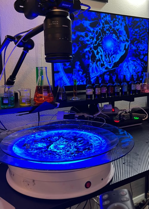 Image of BACK IN STOCK! - Super Color Dancer 12" RGB Turntable