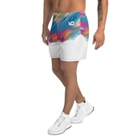 Image 2 of VC Paint Designer Luxury Modern Organic Polyester Graphic Fashion Mesh Men Swim Trunk Shorts