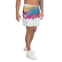 Image 5 of VC Paint Designer Luxury Modern Organic Polyester Graphic Fashion Mesh Men Swim Trunk Shorts