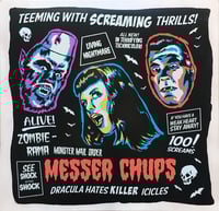 Image 1 of Messer Chups ‎– Dracula Hates Killer Icicles (7")