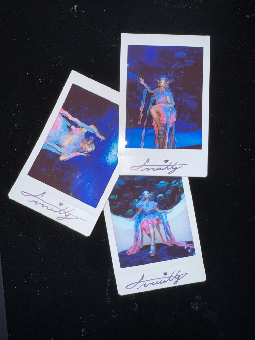 Image of Arrietty Sea Sickening Eleganza signed Polaroid mini