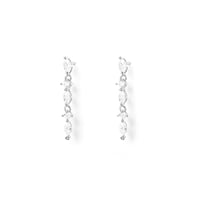 Boucles d'oreille pendantes EGERIE Argent