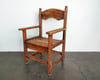 Antique Pine Low Arm Chair
