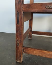 Image 3 of Antique Pine Low Arm Chair