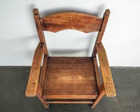 Image 6 of Antique Pine Low Arm Chair